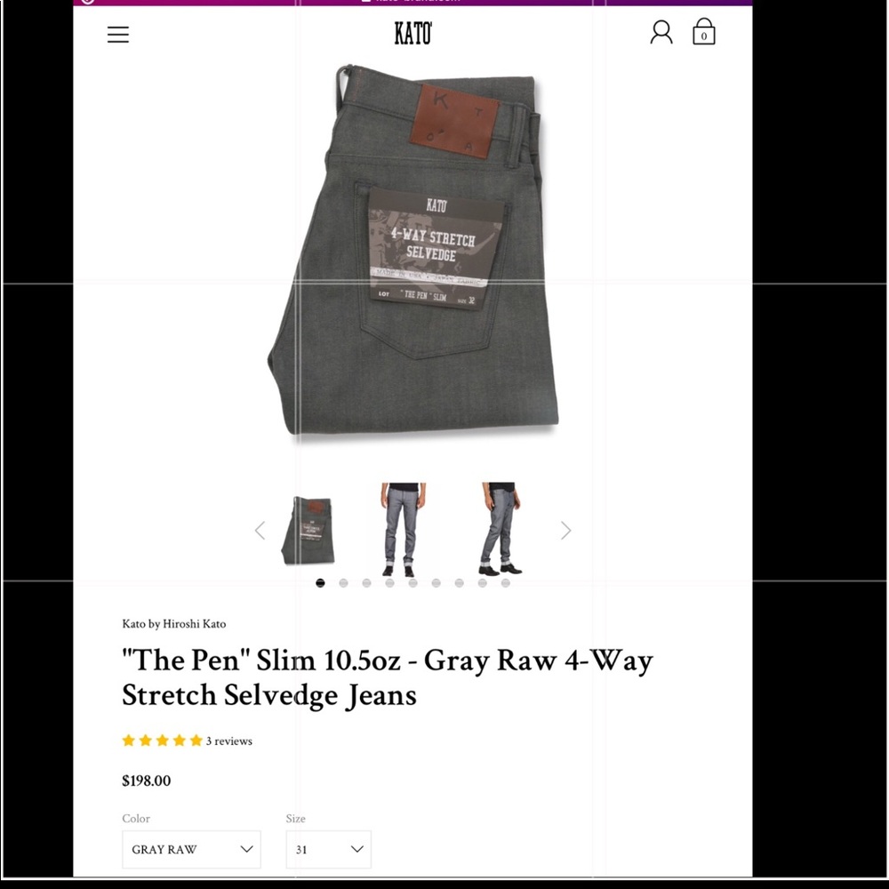 Hiroshi Kato jeans